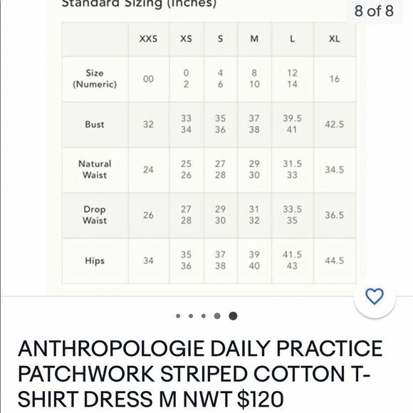 NWT Anthropologie daily Practice t-Shirt dress Size M - Picture 10 of 10